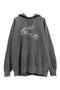 LOGO WASHED HOODIE -CHARCOAL- *Last1